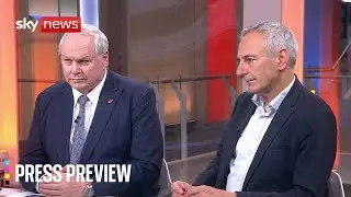 Sky News Press Preview | Adam Boulton and Kevin Maguire | Monday 3 November 2025