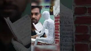 Cameraman 😄 | Book lovers DIY Sculpted #shorts #bookworm