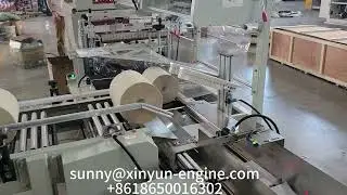 Saudi Arabia maxi paper towel roll making machine production line