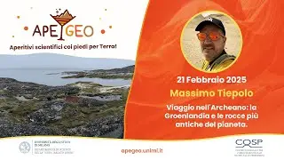21/02/2025 - Massimo Tiepolo - Viaggio nell'Archeano