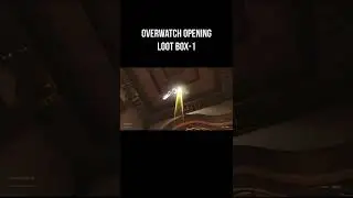 Overwatch Opening Golden Loot Box