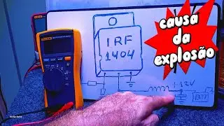 Porqu&ecirc; o Capacitor Estoura e o MOSFET Queima? Descubra o Segredo!