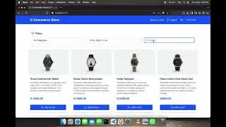 E-COMMERCE PRODUCT SHOWCASE