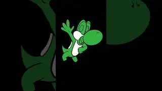 Speed paint of Yoshi #nintendo #fanart #yoshi