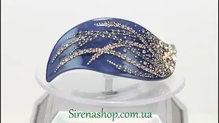 Sirenashop.com.ua: Бижутерия (Заколка Абелия) с кристаллами Swarovski