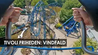 Vindfald in Tivoli Friheden: onride POV/offride (Gerstlauer euro-fighter)