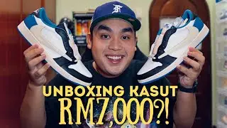 AIR JORDAN 1 LOW TRAVIS SCOTT x FRAGMENT UNBOXING & REVIEW (MALAYSIA) | LOWS BETTER THAN HIGHS ?