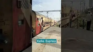 Kalka Express Arrives Karnal