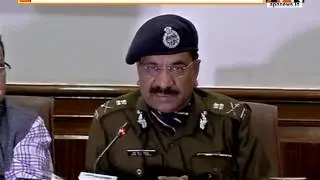 Haryana DGP addresses press conference : Jat Andolan