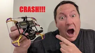 Crash at Wilkins Park, Northern BC. Flywoo Flytimes 85 (O4 Lite) & Insta360 Go3. Oct 25, 2025.