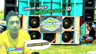 Ngeri poll..🔥🔥🔥 amunisi baru gemilang production produk 3d box custom Bondowoso 