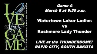 SDAHA Varsity Girls Tournament - Watertown vs Rushmore
