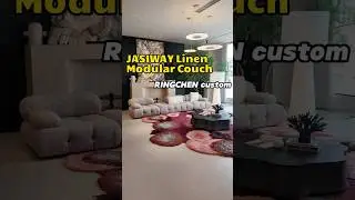 Linen Modular Sofa Review: Cozy & Minimalist  #YouTubeReview #LivingRoomFurniture #CozySofa