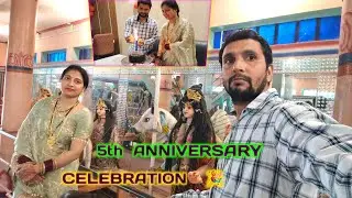 5TH ANNIVERSARY CELEBRATION WITH FAMILY 🎉🥳#surprise #anniversary #party#viral #celebration 
