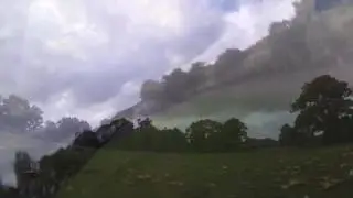 Thug 220 v5 (v2) maiden flight on betaflight 3.0 no pid tuning...
