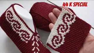Handmade Knitting Shoes That Look Expensive 💎 | Must Watch🔥 #KnittingShoes 