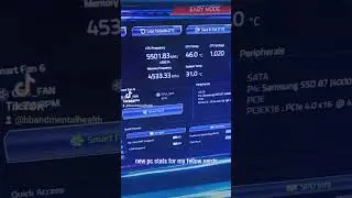 New PC stats for my fellow nerds
