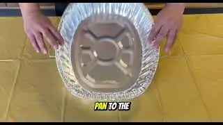 Disposable Aluminum Oval 17.75 X 17X3.25 inches Turkey Roaster Handle Rack Roaster