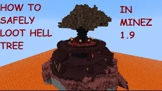 MineZ | How to Safely Loot Hell Tree in 1.9