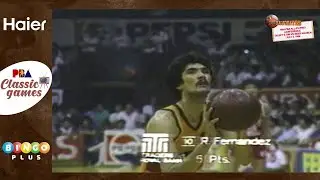 #PBAClassicGames GILBEY'S GIN VS. BEER HAUSEN | 1984 All Filipino Conference | SEMIS - 1st Quarter