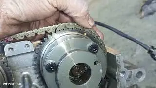 Hyundai azera 2014 model timing chain mark
