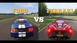 (FORD VS FERRARI) ASSETTO CORSA BATTLE.