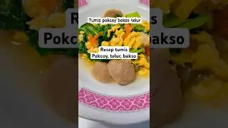 Enak tau sayur pokcoy kalo diginiin !!   #cooking #resepmasakan #shortvideo