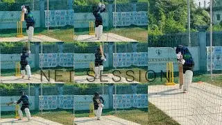A well net session (test cricket type) 