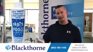 Turn your Pool Blue with PartyPool | Available at Blackthorne Pools & Spas