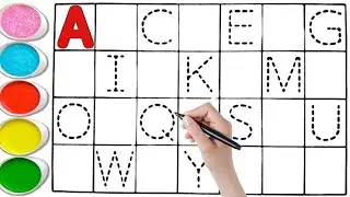 🌈Learn To Write ✏️Missing Uppercase alphabets |💖 ABC Writing For Kids | ✨Preschool Mission 