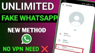 Fake WhatsApp Kaise Banta Hai 2025 | Unlimited Nigeria Fake WhatsApp Trick 2025