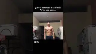 Todo el esfuerzo vali&oacute; la pena. As&iacute; era antes&hellip; #disciplina #motivacion #gym #transformation #gymrat