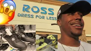 I CAN'T BELIEVE THEY HAD THESE! SNEAKER HUNTING AT ROSS AND MARSHALLS