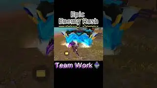 Epic Enemy Rush with Teamwork | Free Fire BR Ranked Gameplay | Alpine Map | GB
