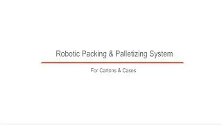 Flexicell - Combination Packing & Palletizing System