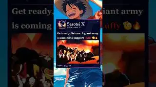 The giants are arriving at Egghead #giants #luffy #nika #usopp #onepiece