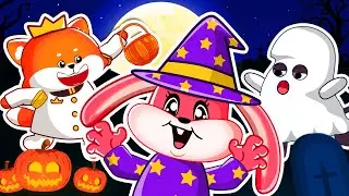 Halloween Monsters at the Carnival Song 🎃+ More Best Halloween Rhymes and Colors By Lucky Zee Zee