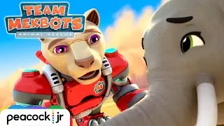 Where Did Mama Elephant Go!? | TEAM MEKBOTS: ANIMAL RESCUE