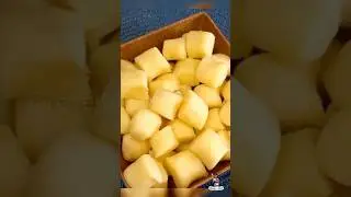 NHOQUE - S&oacute; 3 ingredientes, f&aacute;cil e r&aacute;pido! #receitas #explore #receitafit #nhoque