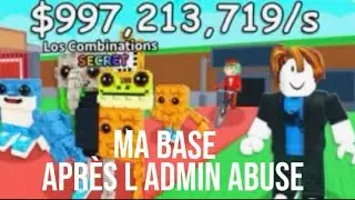 Ma base apr&egrave;s l admin abuse 🤩