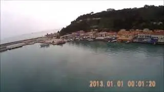 KATAKOLO, PORT, SKY VIEW FROM RC PLANE