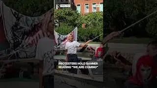 Watch: Gaza Protest At Venice Film Festival; Demonstrators Oppose Israeli Siege | N18G