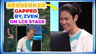 C9 Berserker GAPPED by C9 Zven on LCS Stage 👀
