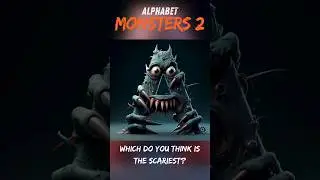 Alphabet lore scary monsters 2 (A-Z) #alphabet #alphabetlore #alphabets #alphabetmonsters #abcd