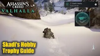 Assassin's Creed Valhalla PS5 &bull; Skadi's Hobby Trophy (Perform a 150m slide in the snow)