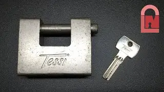 Big Tessi Monoblock Shutter Lock Picked
