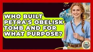 Who Built Petra's Obelisk Tomb And For What Purpose? - Holy Landmarks