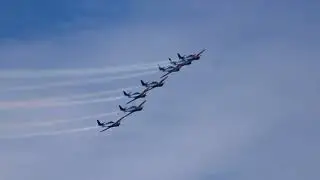 FIDAE 2018 Chile - Esquadrilha da Fumaça (primer vuelo 7 de Abril)