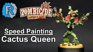 Painting Zombicide: Undead or Alive - Cactus Queen - Dead West Set | CMON Games