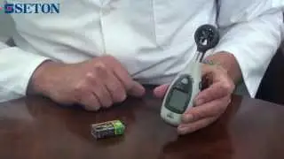 Mini Vane Anemometer | Seton
